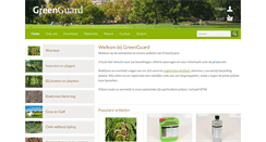 Desktop Screenshot of greenguard.nl