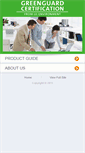 Mobile Screenshot of greenguard.org